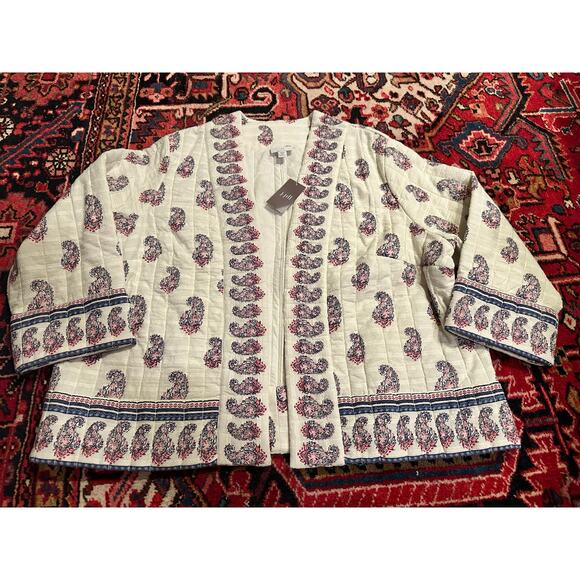 J.Jill Jackets & Blazers - NWT J. Jill Quilted Jacket Size 2XL